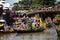 Phak Hai District, Ayutthaya Province, - July 17,2019, Festival of Lent Candle Procession, Lad Chaod Canal