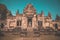 Phanom Rung historical Park aerial view in Buriram, Thailand