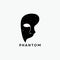 Phantom Custom, mask, opera logo design