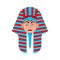 Pharaoh happy emoji. Rulers of ancient Egypt merry emotions avatar. Vector illustration