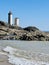 Phare du Petit Minou lighthouse near Brest in Brittany, France