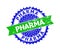 PHARMA Bicolor Rosette Unclean Stamp