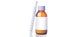 Pharmaceutical Bottle Mock-Up blank Label and injection needle