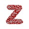 Pharmaceutical letter Z - Upper-case 3d font