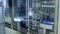 Pharmaceutical vials manufacturing line. Pharmaceutical industry