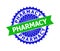 PHARMACY Bicolor Clean Rosette Template for Seals