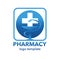 Pharmacy logo template