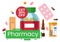 Pharmacy store 20 percent off price reduction