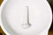 Pharmacy white porcelain mortar and pestle set