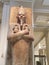 Pharoah king at the cairo Museum in Egypt.