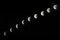 Phases of lunar eclipse