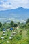 PHAYAO, THAILAND - November 3, 2020 : Tent Yard with Mountain View at Phu Langka Viewpoint