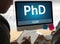 PhD Doctor of Philosophy Degree Education Graduation , Knowledg