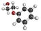 Phenoxyethanol preservative molecule. Used in cosmetics, vaccines, drugs, etc.