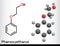 Phenoxyethanol primary alcohol molecule. It is glycol ether, antiinfective agent, preservative, antiseptic, solvent. Structural