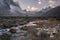 Pheriche valley with Taboche and cholatse peaks