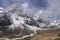 Pheriche valley with Taboche and cholatse summits. Everest base