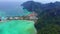 Phi Phi island aerial. Thailand