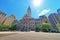 Philadelphia City Hall with William Penn figure atop Tower