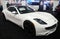 Philadelphia, Pennsylvania, U.S.A - February 9, 2020 - The white color of 2020 Karma Revero extended range electric vehicle
