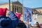 Philadelphia, Pennsylvania, USA - January 20, 2018: Thousands in Philadelphia unite in solidarity with the Women`s March