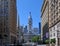 Philadelphia`s City Hall with its distinctive tower