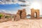 Philae Temple arch ruins, Aswan, upper Egypt