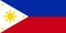 Philippine flag vector
