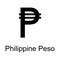 philippine peso icon. Element of currency for mobile concept and web apps. Detailed philippine peso icon can be used for web and m