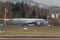 Philippines government airplane Boeing 777-3F6-ER at the apron in Zurich in Switzerland