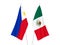 Philippines and Mexico flags