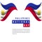 Philippines National Day Vector Template Design Illustration