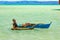 Philippines, Negros Island - Feb 05, 2018: Manjuyod White Sandbar