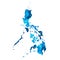Philippines political map of administrative divisions