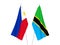 Philippines and Tanzania flags