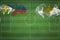 Philippines vs Cyprus Soccer Match, national colors, national flags, soccer field, football game, Copy space