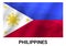 Phillipines flags design vector