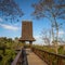 Philosophers Tower at Bosque Alemao German Forest Park - Curitiba, Parana, Brazil