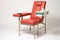 phlebotomy chair with adjustable armrest and supplies