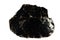 Phlogopite, black mica mineral isolated