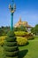 Phnom Penh kings palace garden