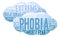 Phobia Word Cloud