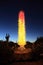  Phoenix/Arizona: Illuminated Chihuly Exhibit-Icicle Tower