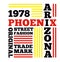 Phoenix Arizona original trade mark street fashion