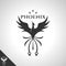 Phoenix Logo with Brave Bird Logo Concept
