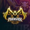 Phoenix mascot logo design vector with modern illustration concept style for badge, emblem and t shirt printing. Angry phoenix