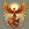The phoenix is a mythological bird that regenerates from its own ashes