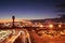 Phoenix Sky Harbor International Airport at night