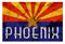 Phoenix Street Sign Grung Arizona Flag