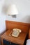 Phone on the bedside table